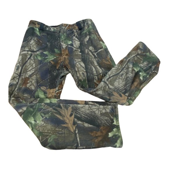 Men's medium Warm Camo Pants Thermofleece New Zealand EUC Hard to Find - Picture 14 of 14